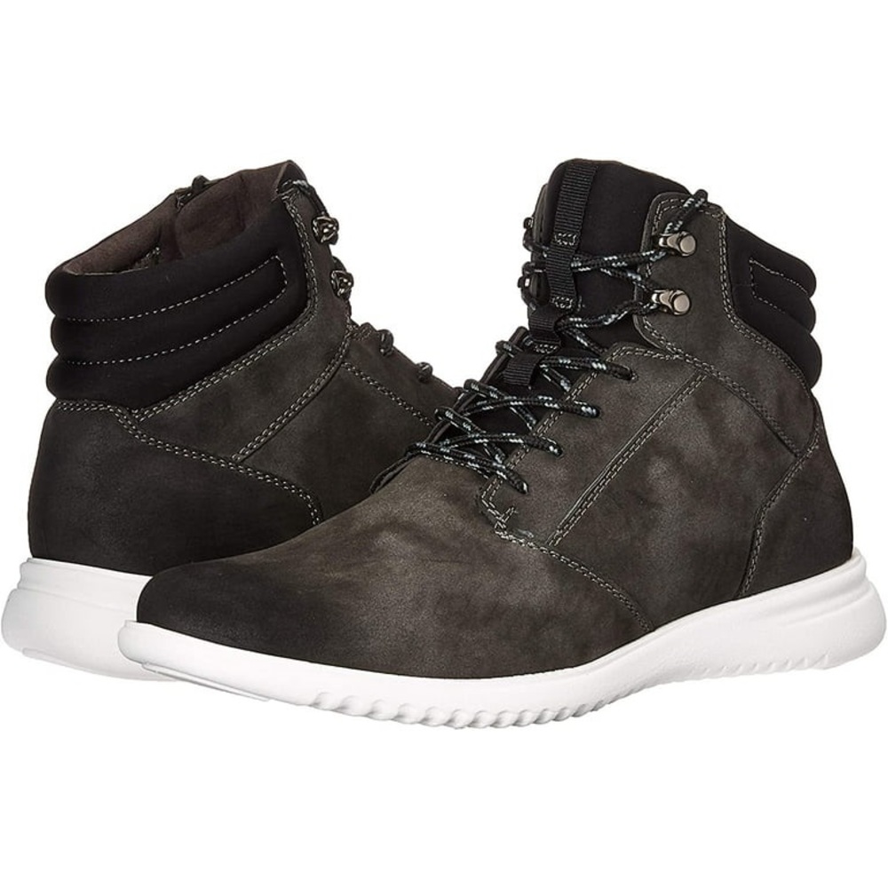 Unlisted Kenneth Cole Men's Nio Boots ANKLE LACE UP DARK GREY